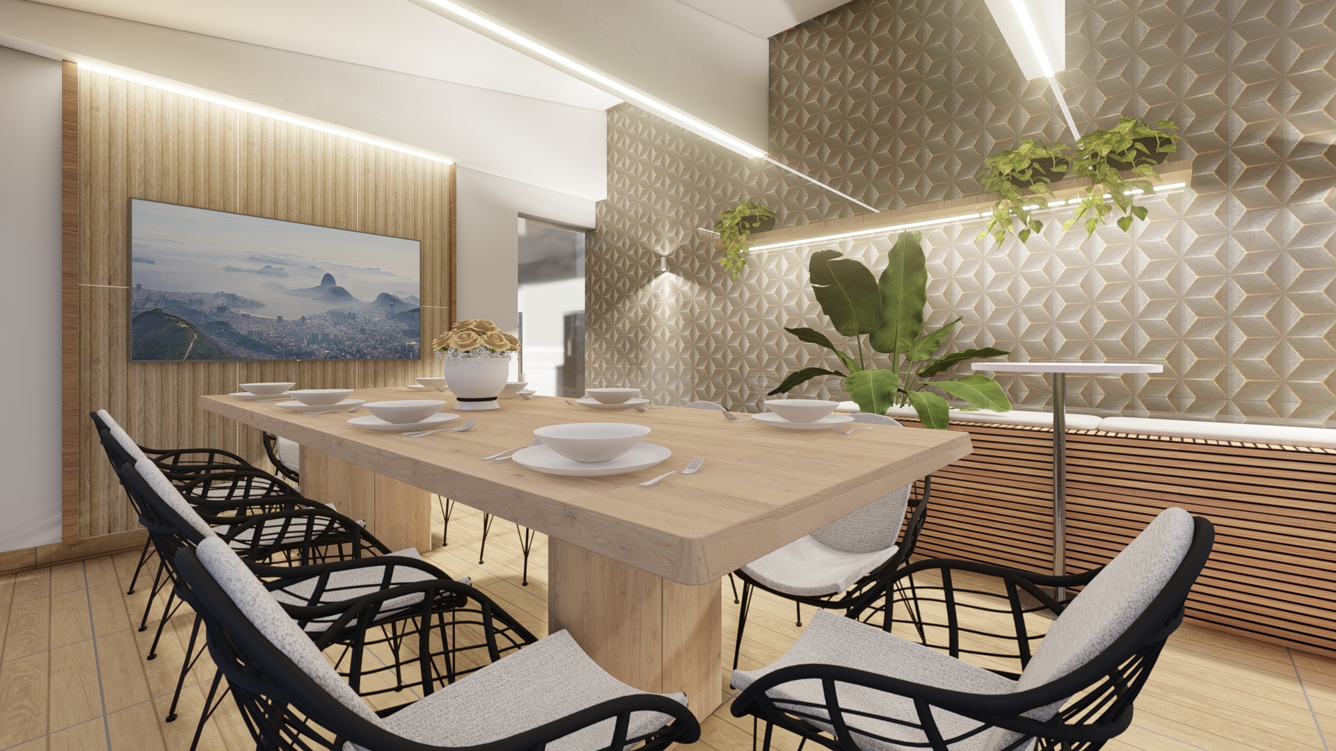 Sala de Jantar e Varanda (Betim – MG)