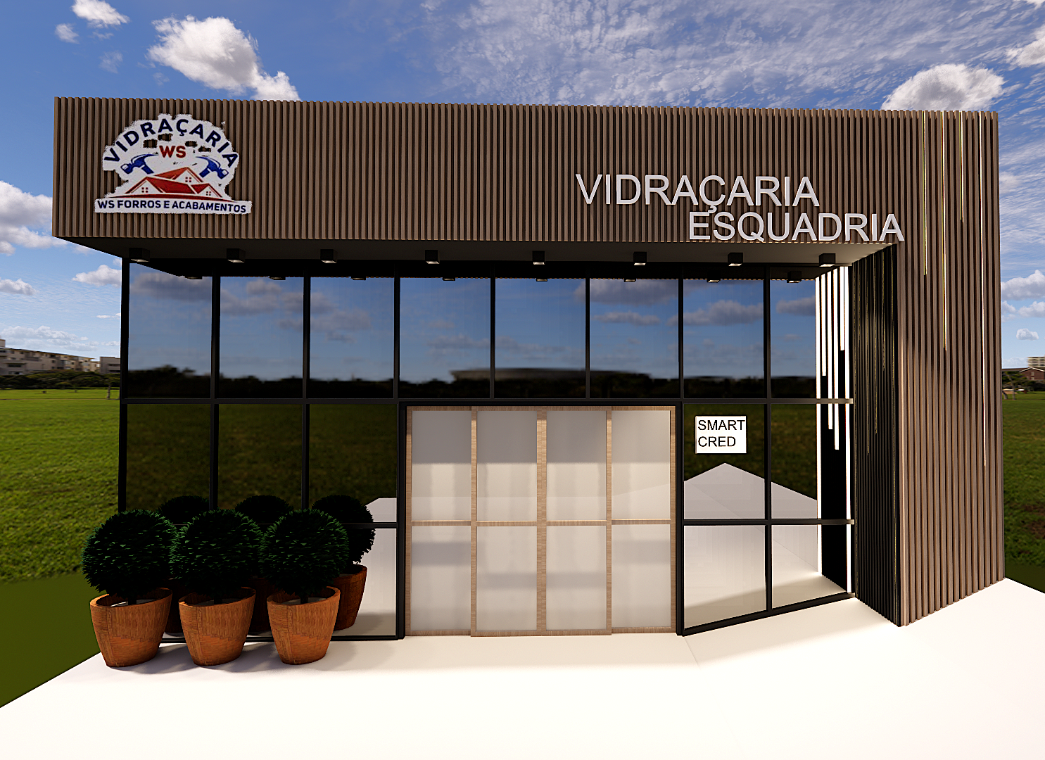Fachada Comercial (Campo Verde – MT)