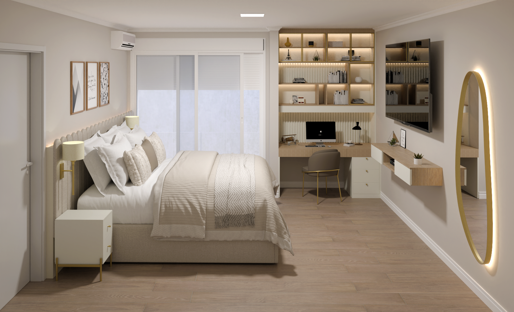 Quarto e Closet (São Paulo – SP)