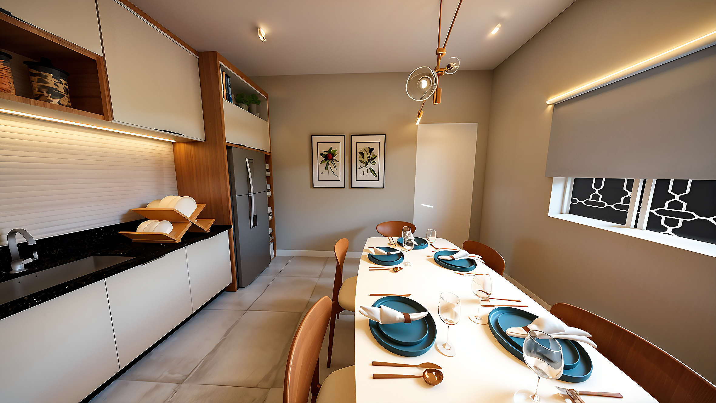 COZINHA E SALA DE JANTAR (São Paulo – SP)