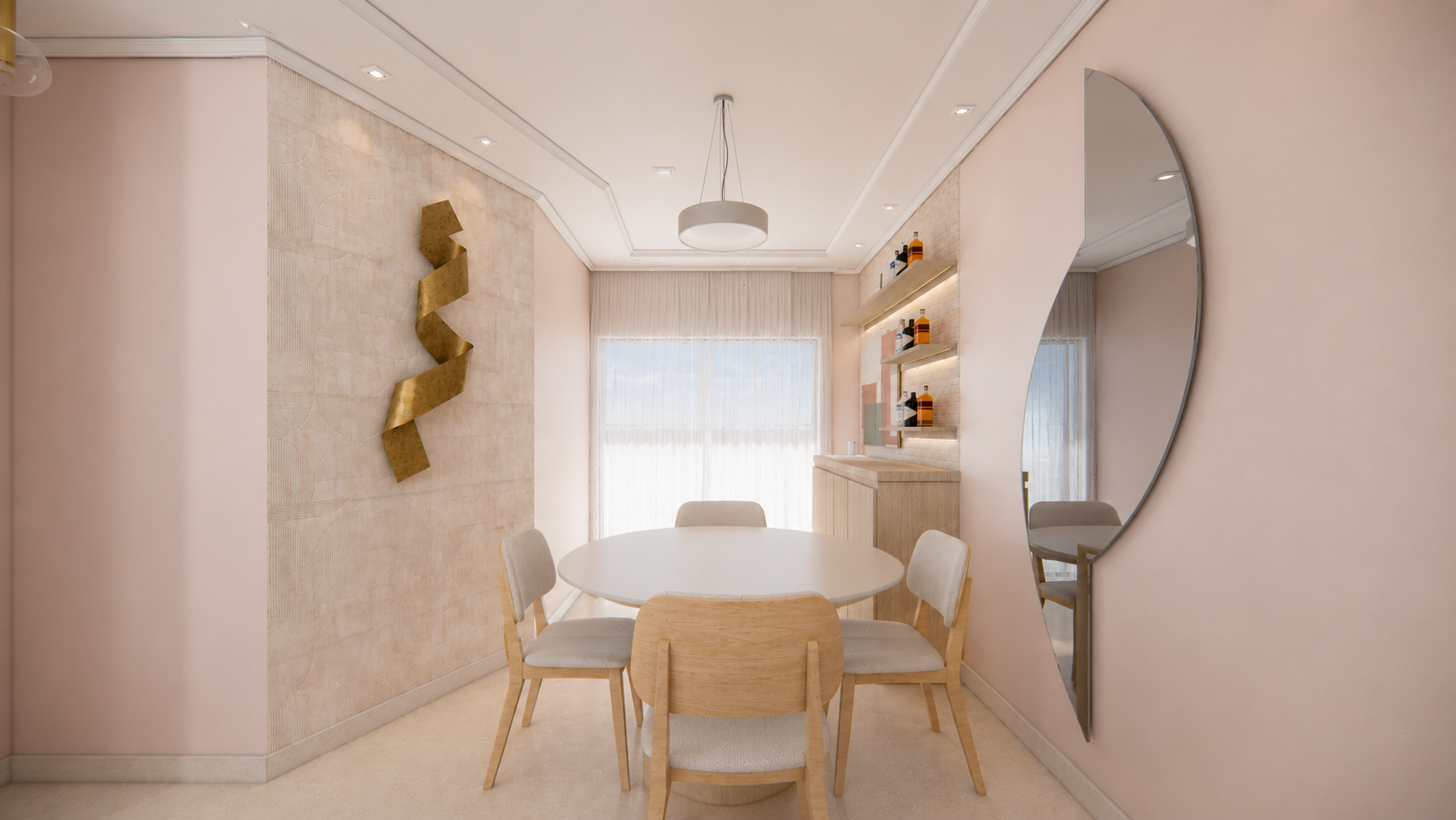 Sala de estar e Sala de jantar(Campos dos Goytacazes-RJ)
