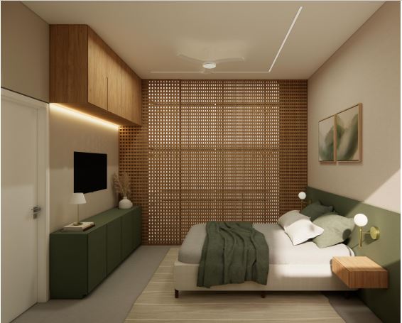 Quarto Casal, Quarto Solteiro e Banheiro(Rio de Janeiro-RJ)